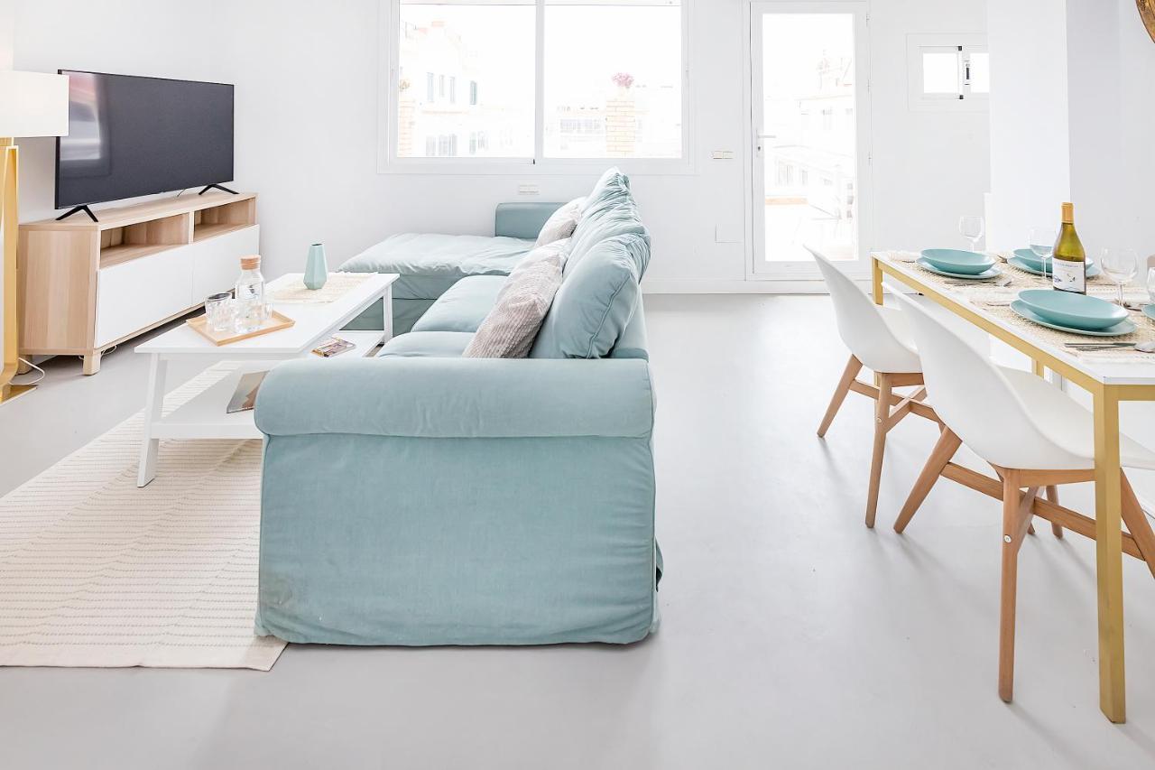 Homey Apt- Atico Con Vistas A La Catedral Málaga Eksteriør bilde